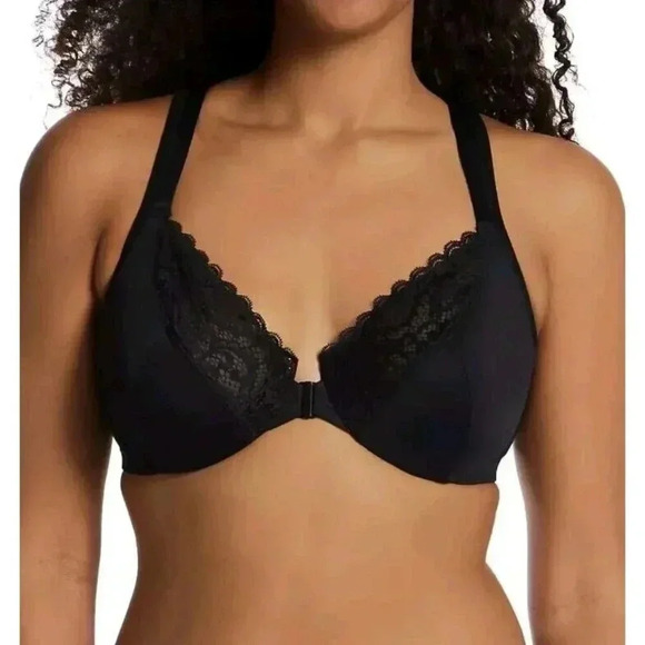 Playtex US4423 Front Close No Poke Dreamwire Bra 48DDD - Picture 1 of 6